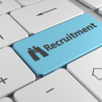 Recruitment-key-on-keyboard-